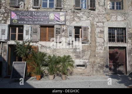 Rue Derriere Les Murs Chambery Rhone Alpes Savoie Savoyen Frankreich Europa Stockfoto