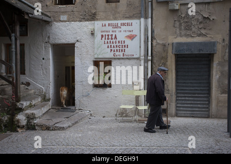 Rue Derriere Les Murs Chambery Rhone Alpes Savoie Savoyen Frankreich Europa Stockfoto