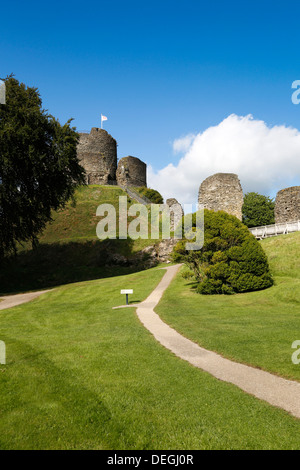 Launceston Castle; Cornwall; UK Stockfoto