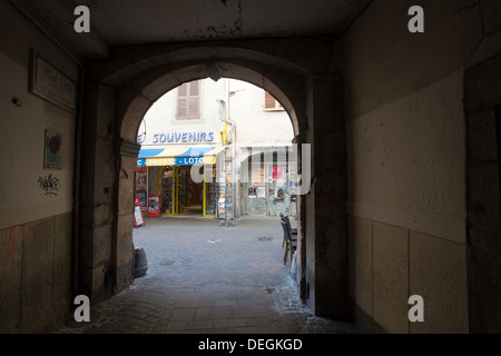 Rue Cote d ' or Chambery Rhone Alpes Savoie Savoyen Frankreich Europa Stockfoto