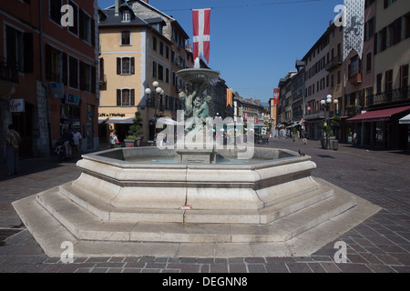 Chambery Rhone Alpes Savoie Savoyen Frankreich Europa Stockfoto