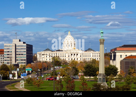 Minnesota State Capitol Building, Saint Paul, Minnesota, USA Stockfoto