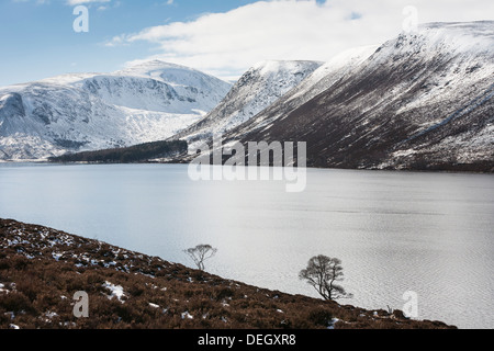 Loch Muick im Cairngorm National Park, Aberdeenshire, Schottland Stockfoto