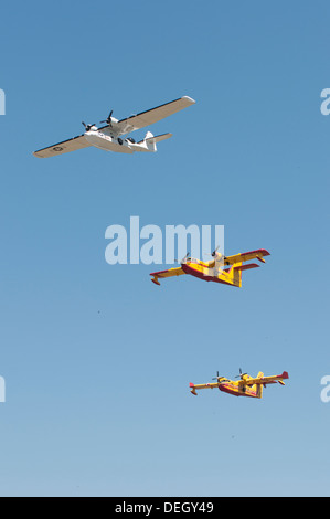 50 Jahre Luftfahrt Wasser Bomber Milles 2. Juni 2013 Stockfoto