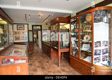 Der Webb Ellis Rugby-Fußball-Museum, St. Mathews Street, Rugby, Warwickshire, England, Vereinigtes Königreich Stockfoto