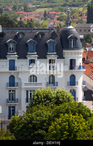 Das ehemalige Astoria Palace Hotel in Vichy (Allier Auvergne Frankreich). Lovezoo Hôtel Astoria Palace, À Vichy (Allier - Frankreich). Stockfoto