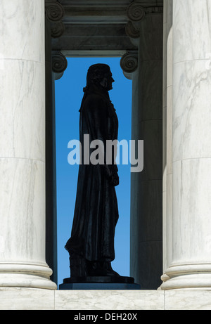 Interieur, Jefferson Memorial, Washington DC, USA Stockfoto