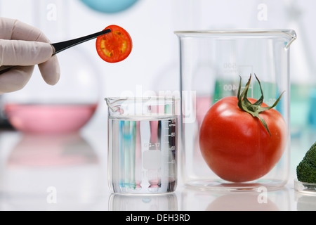 Asiatische Menschen, Pflege Forschung Stockfoto