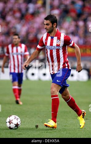 Madrid, Spanien. 18. September 2013. Adrian Atletico de Madrid Champions League 2013/2014 Spiel. September 18,2013. Foto © Nph / Victor Blanco) Credit: Dpa picture-Alliance/Alamy Live News Stockfoto