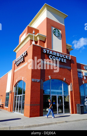 Starbucks Coffee Café in Toronto, Kanada Stockfoto