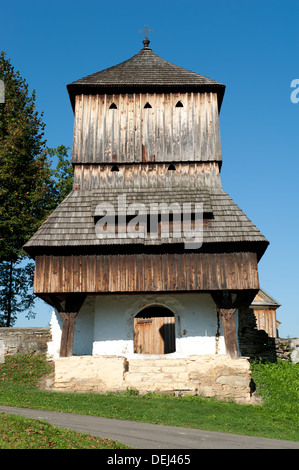 Orthodoxe Kirche in Dobra, Gmina Sanok Sanok County, Subcarpathian Voivodeship, in Süd-Ost-Polen Stockfoto