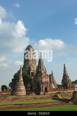 Wat Chaiwatthanaram, Thailand Ayutthaya Stockfoto