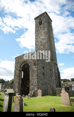 St-Regeln-Kirche auf dem Gelände des St. Andrews Cathedral. Der Turm ist 33m hoch und kann ein leuchtendes Beispiel für Pilger gewesen. Stockfoto