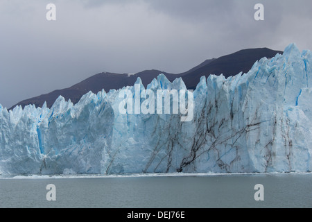 Perito Moreno Gletscher, Nationalpark Los Glaciares, Provinz Santa Cruz, Argentinien Stockfoto