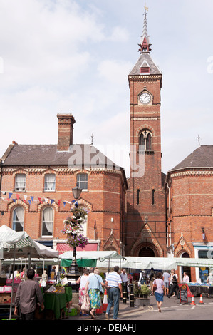 Der Markt, Louth, Lincolnshire Stockfoto