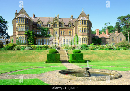 Knightshayes Court. Viktorianische Landhaus in der Nähe von Tiverton, Devon, England. Heathcoat-Amory Familie jetzt für die Öffentlichkeit zugänglich Stockfoto