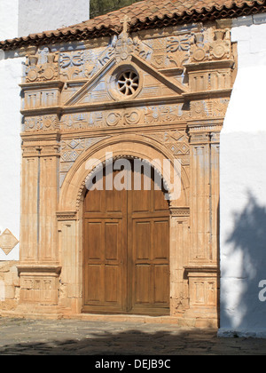 Kirche von Nuestra Señora de Regla Pajara Las Palmas Fuerteventura Kanaren Spanien Stockfoto