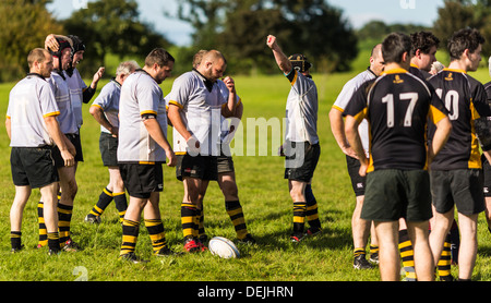 Amateur Rugby, Ulster. Armoy V Letterkenny Stockfoto