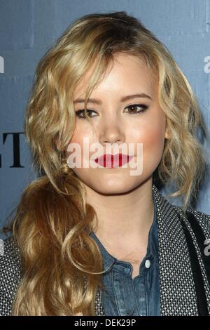 Los Angeles, Kalifornien, USA. 19. September 2013. Taylor Spreitler besucht Menschen StyleWatch Denim Party in The Pallhouse, 19. September 2013 in West Hollywood, Kalifornien. USA. Bildnachweis: TLeopold/Globe Photos/ZUMAPRESS.com/Alamy Live-Nachrichten Stockfoto