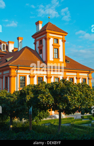 Zamek Troja Troja Troja Schloss (1691) Bezirk Prag Tschechische Republik Europa Stockfoto