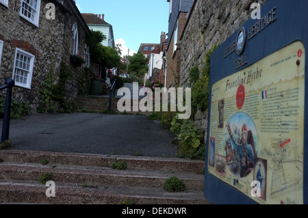 Hythe kleine Stadt in Kent, Großbritannien Stockfoto