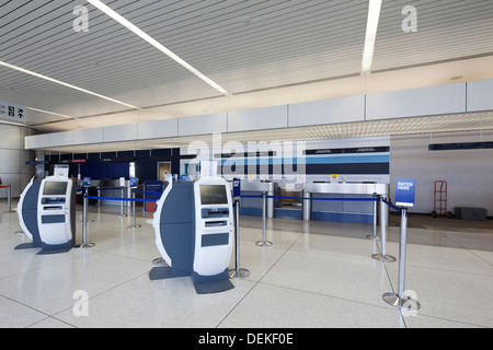 Leeren Bereich im Flughafen Stockfoto