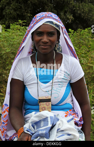 Junge Fulbe-Frau In Ghana Stockfoto