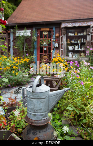 Woodstock, New York - Antiquariat. Stockfoto