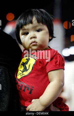 Singapur. 20. September 2013. Motorsport: FIA Formula One World Championship 2013, Grand Prix von Singapur, fans Credit: Dpa picture-Alliance/Alamy Live News Stockfoto