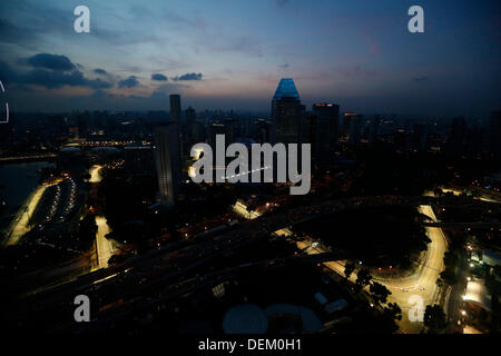 Singapur. 20. September 2013. Motorsport: FIA Formula One World Championship 2013, Grand Prix von Singapur, allgemeine Anzeigen Credit: Dpa picture-Alliance/Alamy Live News Stockfoto