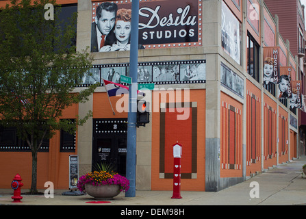 Jamestown, New York die Heimatstadt des amerikanischen Komiker, Model, Film- und Fernsehschauspielerin Lucille Ball. Stockfoto