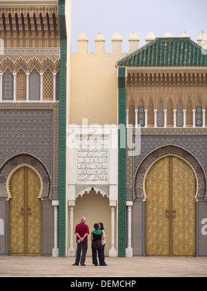 Dar el Makhzen - Königspalast, Fes, Marokko Stockfoto