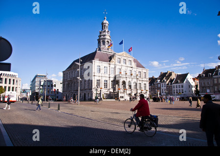 Rathaus Markt Maastricht Niederlande Stockfoto