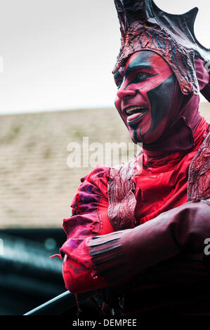 Witham, Essex, England. 21. September 2013. Die XL-Insekten beim Witham International Puppet Festival.  Fotograf: Gordon Scammell/Alamy Live-Nachrichten Stockfoto