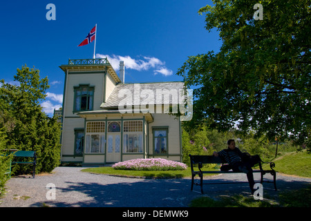 Edvard Grieg Museum, Bergen, Norwegen Stockfoto