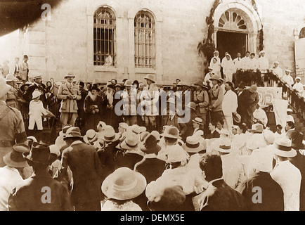 General Allenby in Jerusalem während WW1 Stockfoto