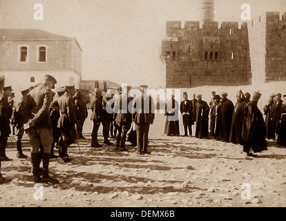 General Allenby in Jerusalem während WW1 Stockfoto