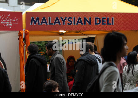 Malaysian Tourism Event an der Southbank Stockfoto