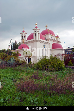 Griechisch-orthodoxe Kirche, Galiläa, Israel Stockfoto