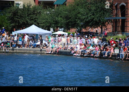 Flugtag Lake Carolyn Stockfoto