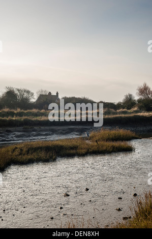 Pagham Hafen, Sussex, England, Stockfoto