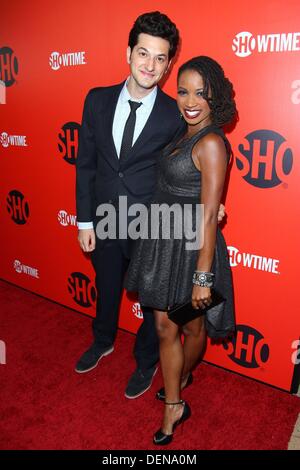 Los Angeles, Kalifornien, USA. 21. September 2013. Shanola Hampton besucht SHOWTIME Emmy Eve Soiree im Sunset Tower Hotel am 21. September 2013 in Los Angeles, Kalifornien statt. Bildnachweis: TLeopold/Globe Photos/ZUMAPRESS.com/Alamy Live-Nachrichten Stockfoto