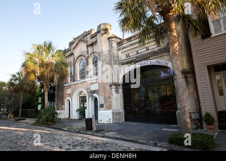 Alten Slave Mart Museum an der Chalmers Street in Charleston, SC. Stockfoto