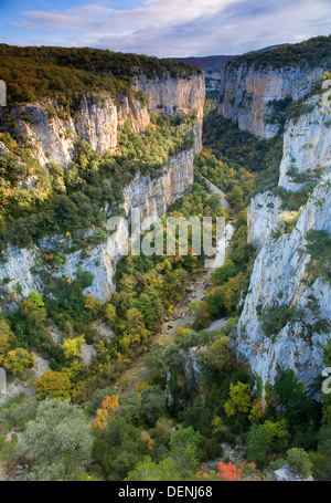 Foz de Arbayun Naturreservat. Navarra, Spanien, Europa Stockfoto