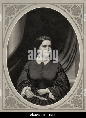 Mrs. Abraham Lincoln, Mary Todd Lincoln, ca. 1864 Stockfoto