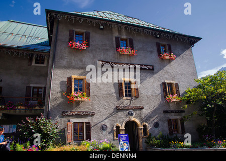 Maison De La Montagne, Chamonix, Französische Alpen Stockfoto