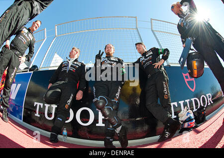 Austin, Texas, USA. 22. September 2013. G-Drive Racing bei sechs Stunden der Schaltung der Americas, Endurance WM, Austin, TX. Bildnachweis: Cal Sport Media/Alamy Live-Nachrichten Stockfoto