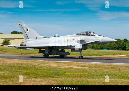 Eurofighter; Taifun F2; Royal Air Force; Biggin Hill Airshow; Biggin Hill; Kent; England; VEREINIGTES KÖNIGREICH; Europa; Stockfoto