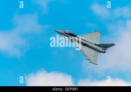 Eurofighter; Taifun F2; Royal Air Force; Biggin Hill Airshow; Biggin Hill; Kent; England; VEREINIGTES KÖNIGREICH; Europa; Stockfoto