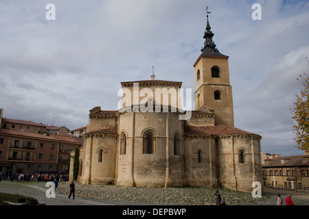 Iglesia de San Millan, Segovia, Spanien Stockfoto